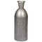 Uniquewise Modern Decorative Iron Hammered Tabletop Centerpiece Flower Vase, Gunmetal Grey 13.5 Inch QI004129.S - alternate 2